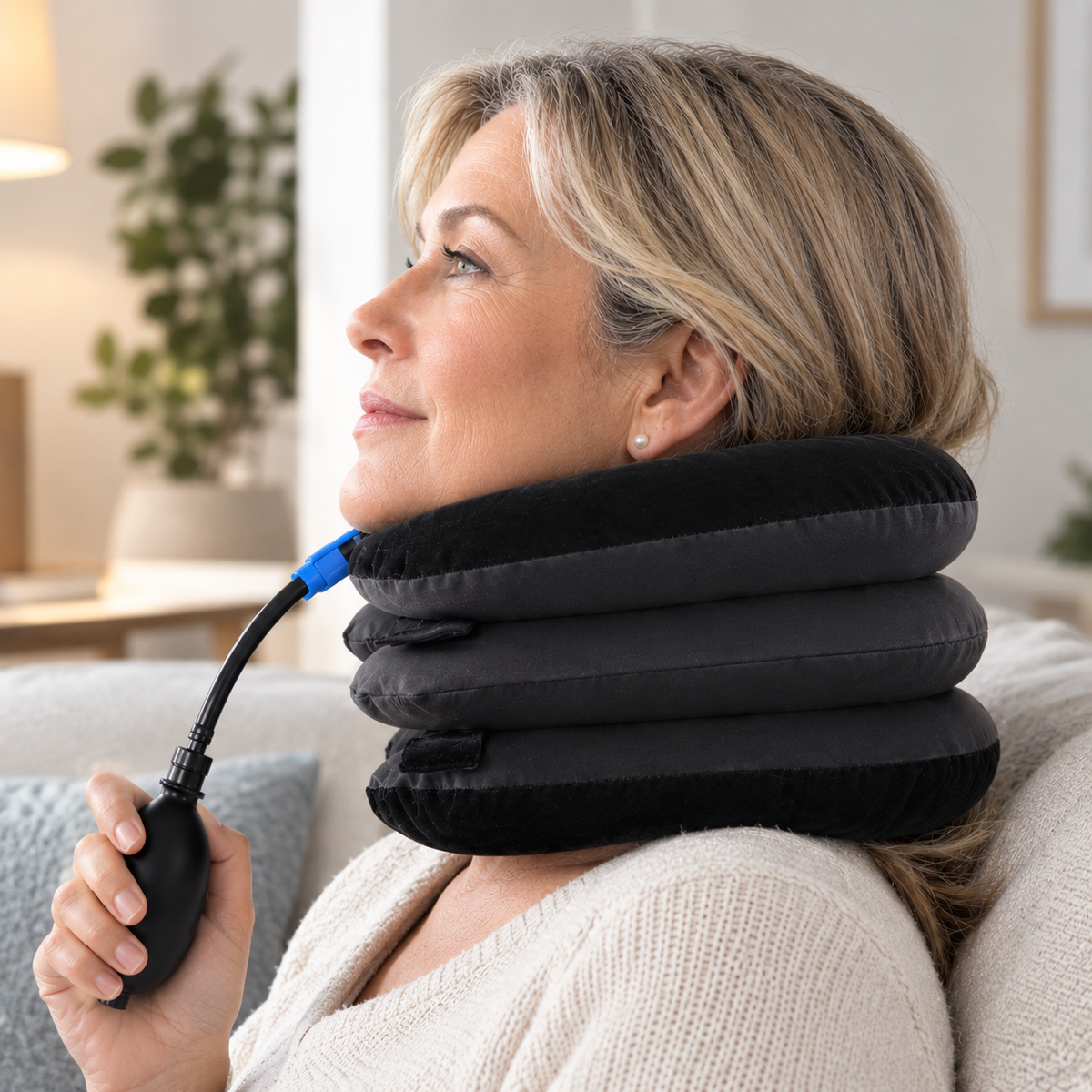Estirador hinchable de cuello