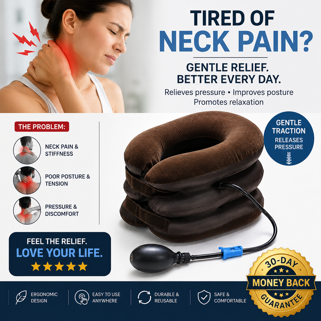 Inflatable Neck Stretcher